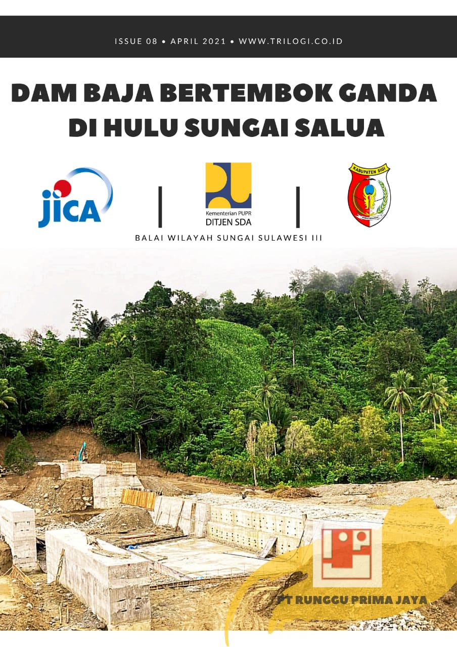 Dam Baja Bertembok Ganda Di Hulu Sungai Salua