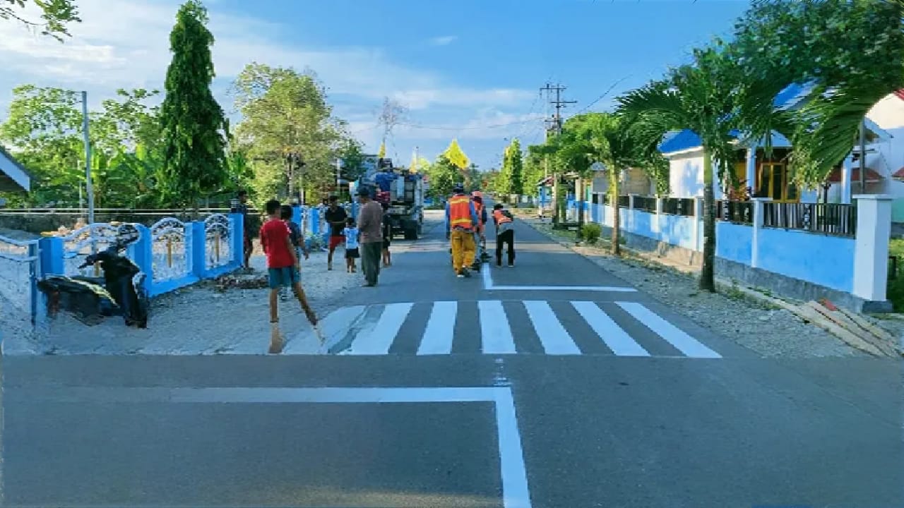 Progres IJD Peningkatan Jalan Balantak