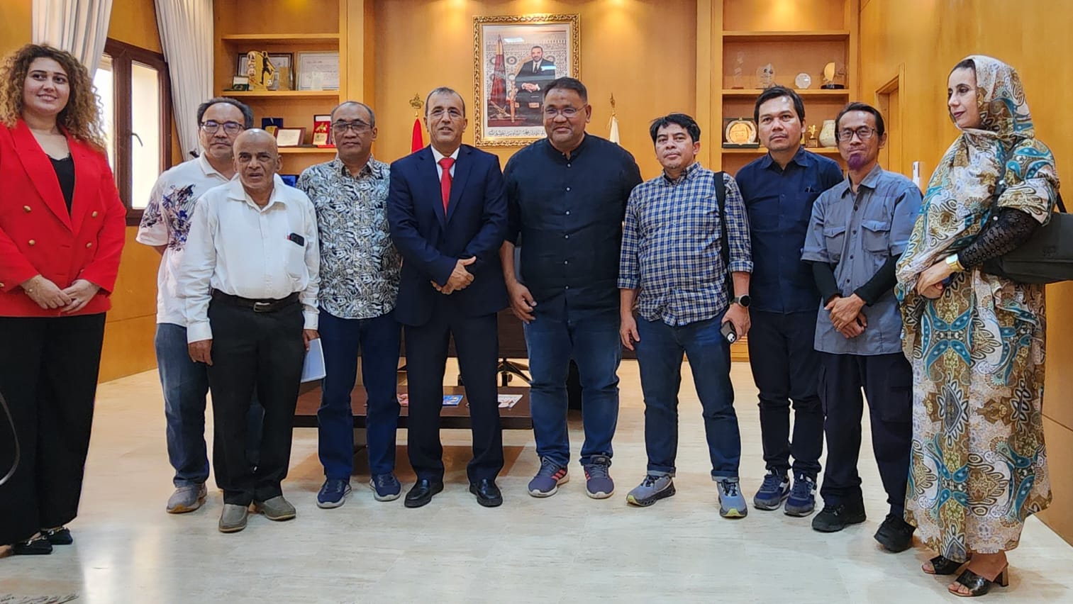 JMSI Pimpin Delegasi Wartawan Indonesia ke Maroko