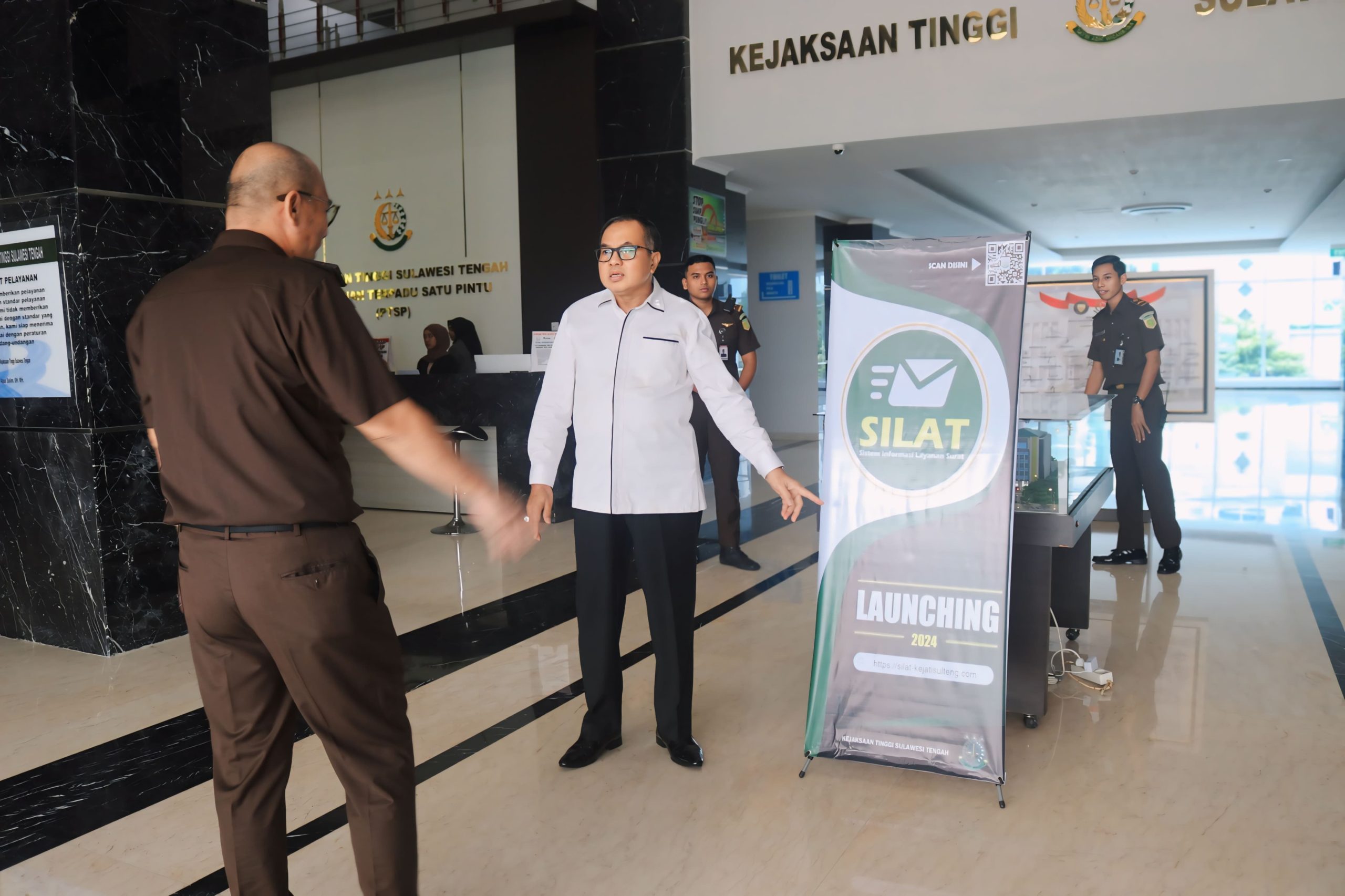 Kejati Sulteng Resmikan Aplikasi SILAT